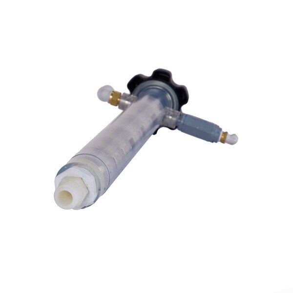 bottom end of foam generator